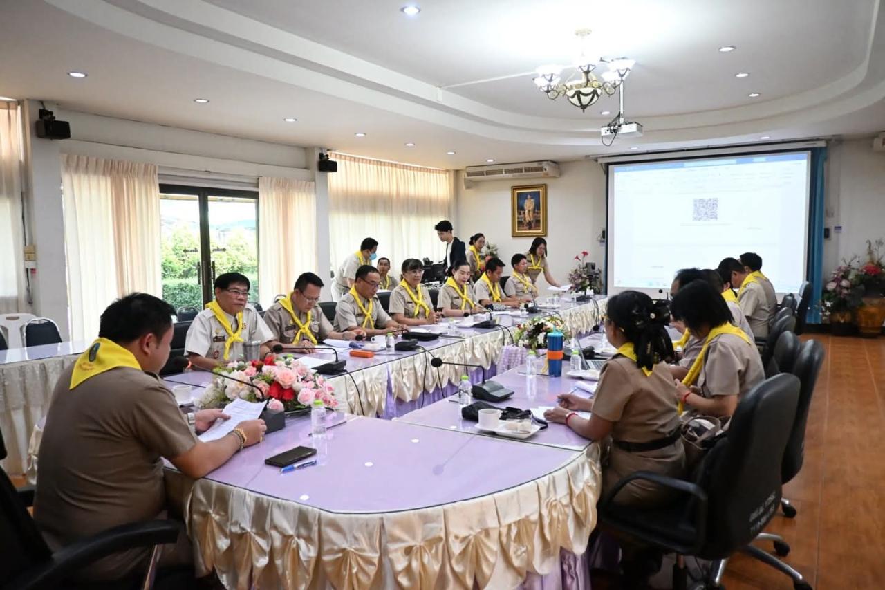 การประชุมคณะกรรมการดำเนินโครงการฝึกอบรมผู้บังคับบัญชาหน่วยลูกเสือจิตอาสาพระราชทาน ครั้งที่ 1/2569