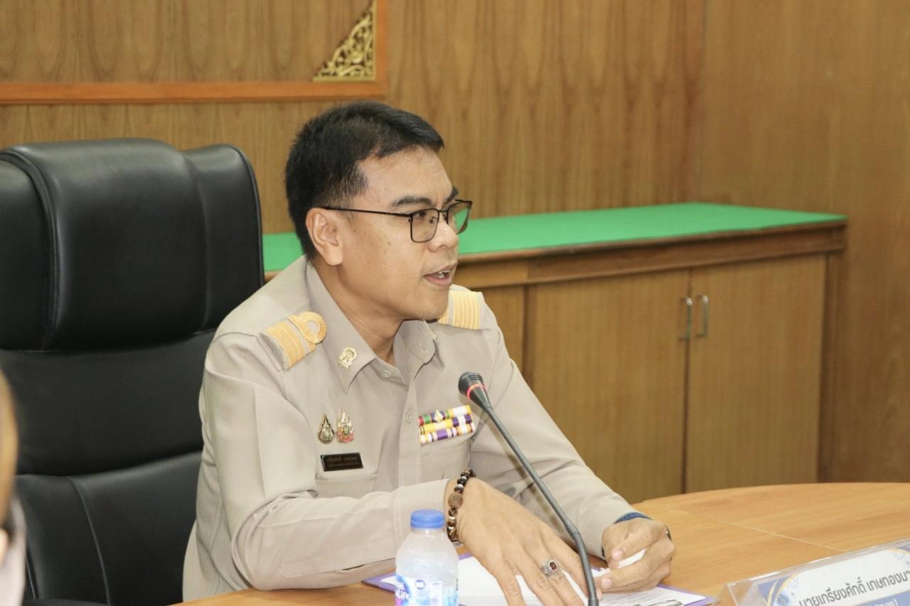 สพป.ลำปาง เขต 1 ต้อนรับอาจารย์จากมหาวิทยาลัยเนชั่น นิเทศการฝึกปฏิบัติการวิชาชีพการบริหารการศึกษา ณ ห้องประชุมประชานิรมิต สพป.ลำปาง เขต 1