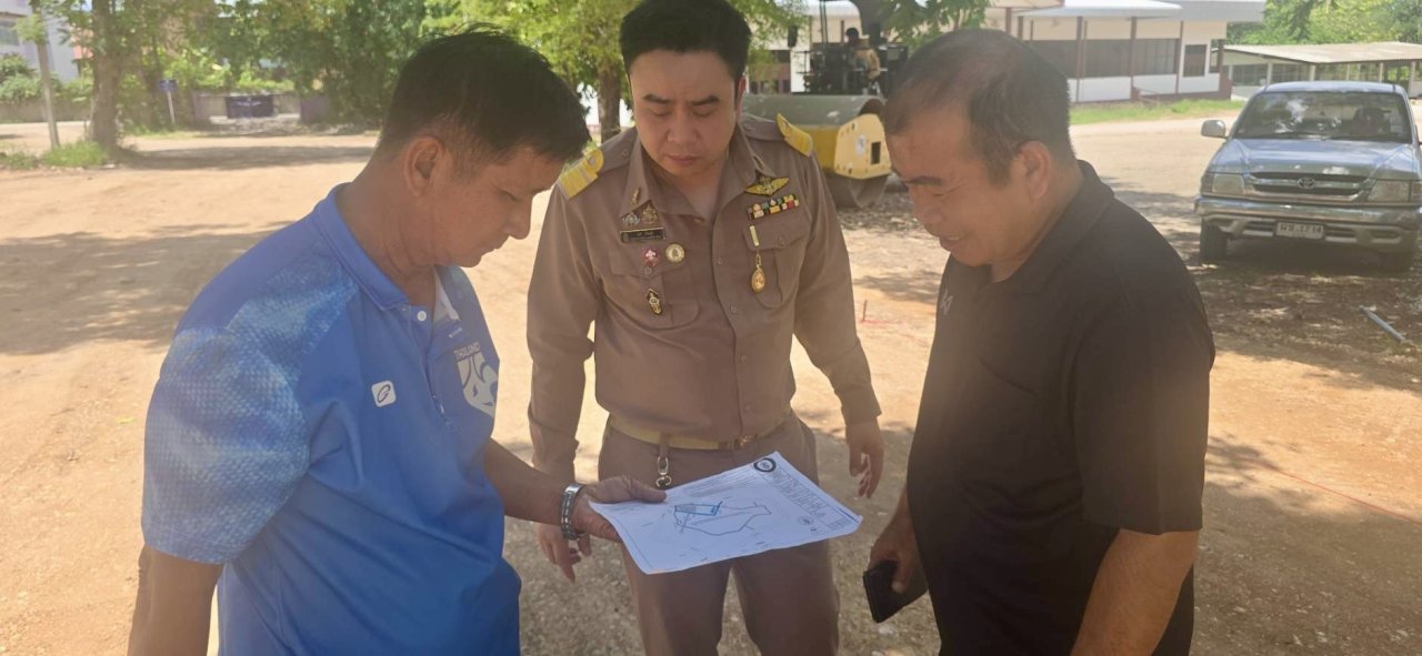 สพป.ลำปาง เขต 1 ตรวจเยี่ยมการก่อสร้าง ของค่ายลูกเสือจังหวัดลำปาง