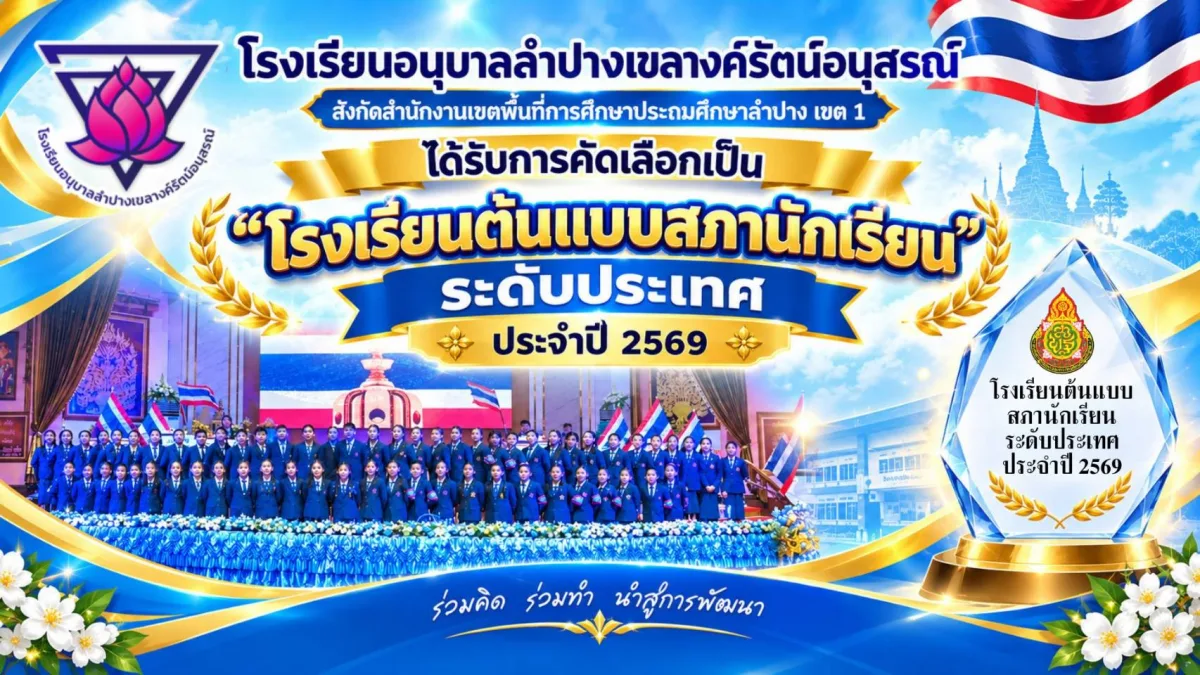 โรงเรียนต้นแบบสภานักเรียนระดับประเทศ ประจำปี 2569